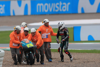 Izam Ikmal, Petronas Sprinta Racing après sa chute