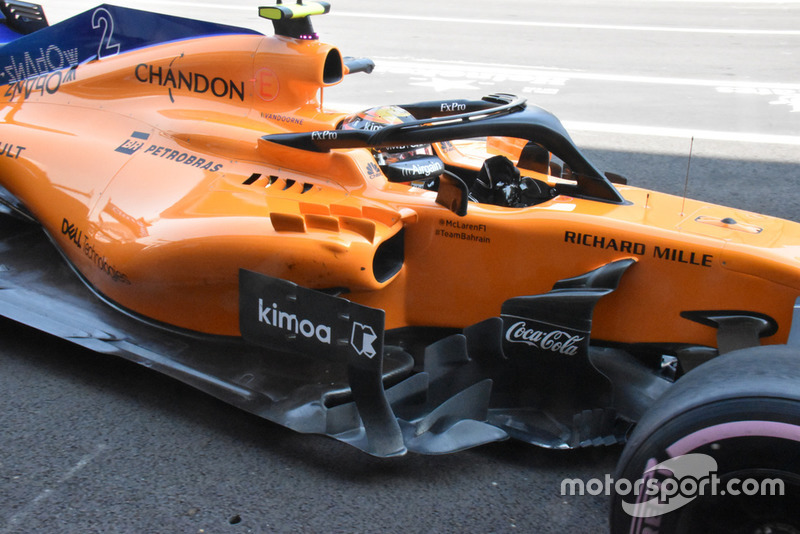 McLaren MCL33 side detail