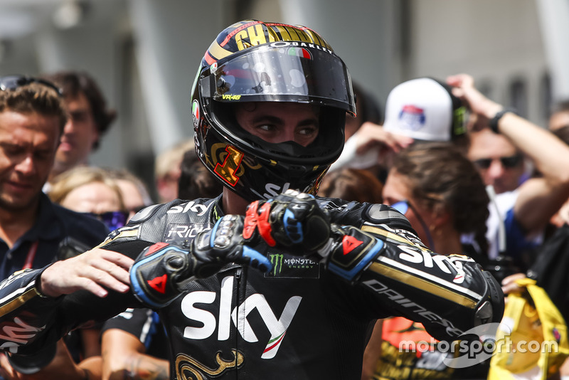Le Champion du monde Moto2, Francesco Bagnaia, Sky Racing Team VR46