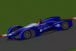 Designstudie von TEOS für ein Formel-E-Chassis