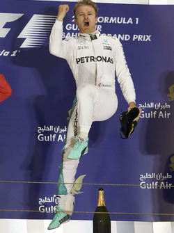 Podium: Ganador, Nico Rosberg, Mercedes AMG F1 Team