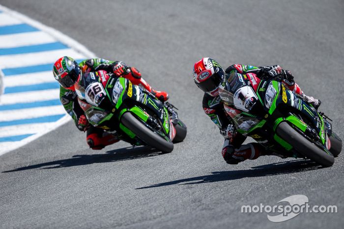 Jonathan Rea, Kawasaki Racing Team, Tom Sykes, Kawasaki Racing Team