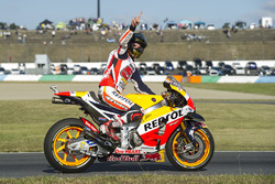 Marc Marquez ganador de la carrera, Repsol Honda Team
