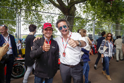 Emerson Fittipaldi y Alejandro Agag, Formula E CEO