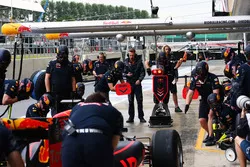 Red Bull Racing effectue un arrêt aux stands