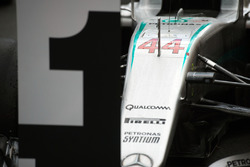 The Mercedes AMG F1 W07 Hybrid Льюіса Хемілттона, Mercedes AMG F1 в закритому парку