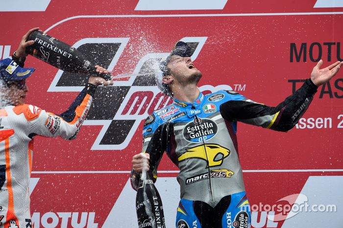 Podium: ganador, Jack Miller, Marc VDS Racing Honda