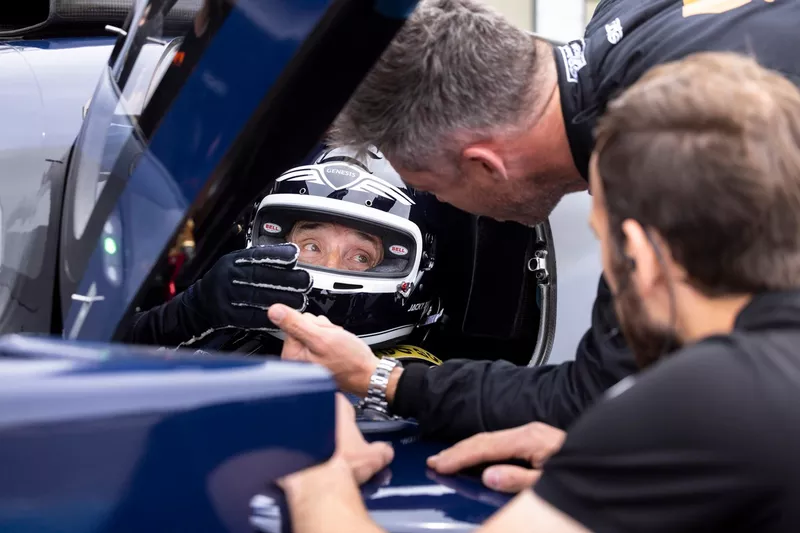 Jacky Ickx, Genesis Magma Racing, Andre Lotterer, Genesis Magma Racing 