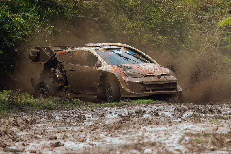 Sami Pajari, Marko Salminen, Toyota Gazoo Racing WRT2 Toyota GR Yaris Rally1
