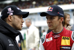 Edoardo Mortara, Mercedes-AMG Team HWA, Mercedes-AMG C63 DTM, Mattias Ekström, Audi Sport Team Abt Sportsline, Audi A5 DTM