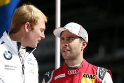 Maxime Martin, BMW Team RBM, BMW M4 DTM et Mike Rockenfeller, Audi Sport Team Phoenix, Audi RS 5 DTM