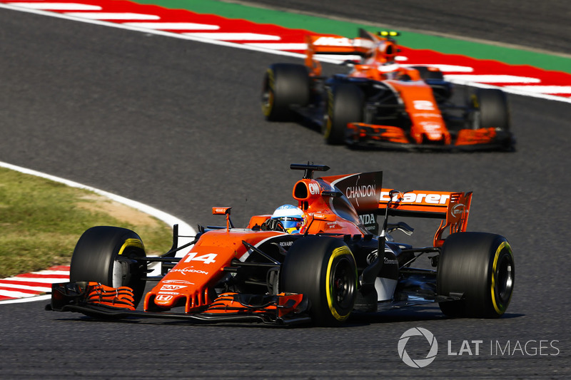 Fernando Alonso, Stoffel Vandoorne, McLaren MCL32