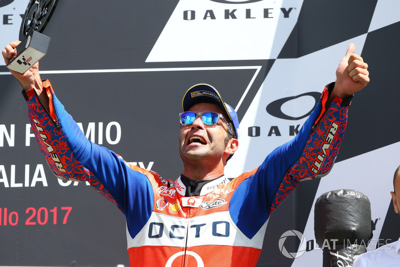 Подіум: Даніло Петруччі, Pramac Racing