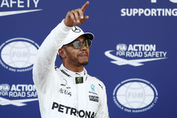Polesitter Lewis Hamilton, Mercedes AMG F1