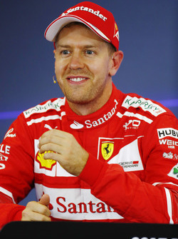 Sebastian Vettel, Ferrari, basın toplantısı