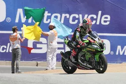 Jonathan Rea, Kawasaki Racing, festeggia