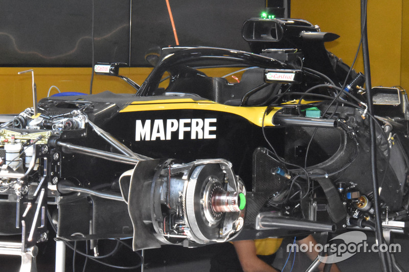 Renault Sport F1 Team R.S. 18, dettaglio anteriore