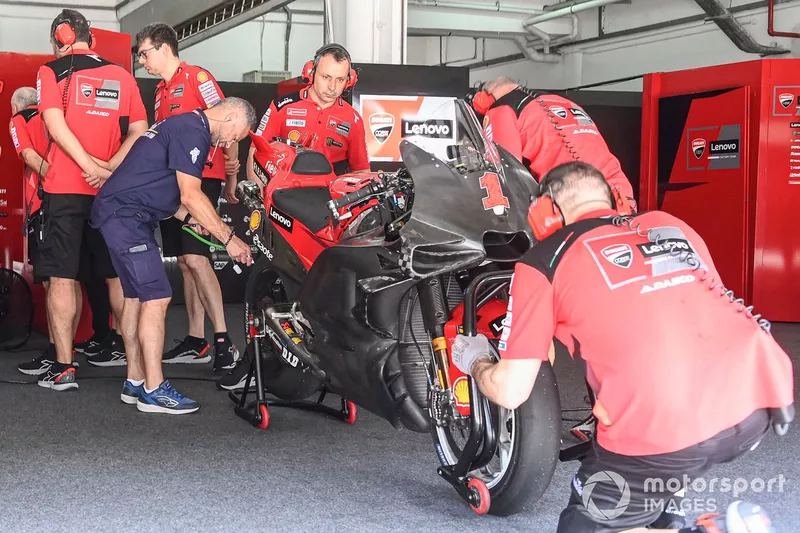 Moto del team Ducati