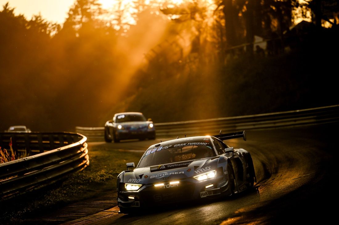 #1 Scherer Sport PHX Audi R8 LMS GT3 evo II: Christopher Haase, Luca Ludwig, Markus Winkelhock
