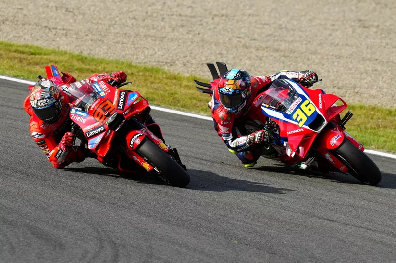 Marc Marquez, Ducati Team, Joan Mir, Honda HRC