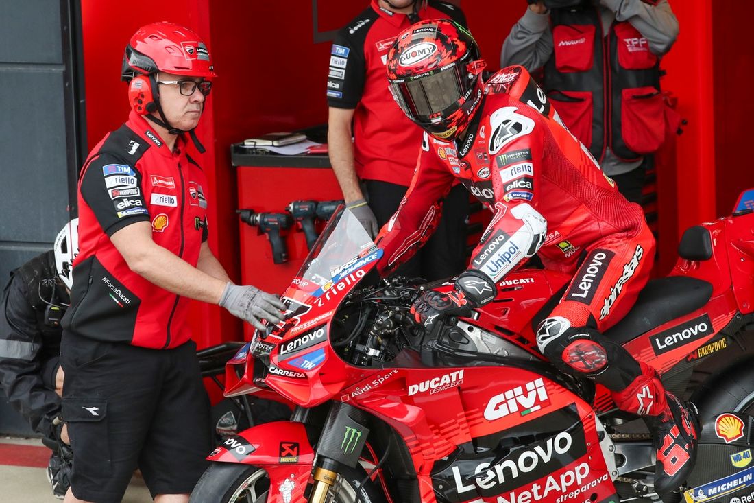 Francesco Bagnaia, zespół Ducati