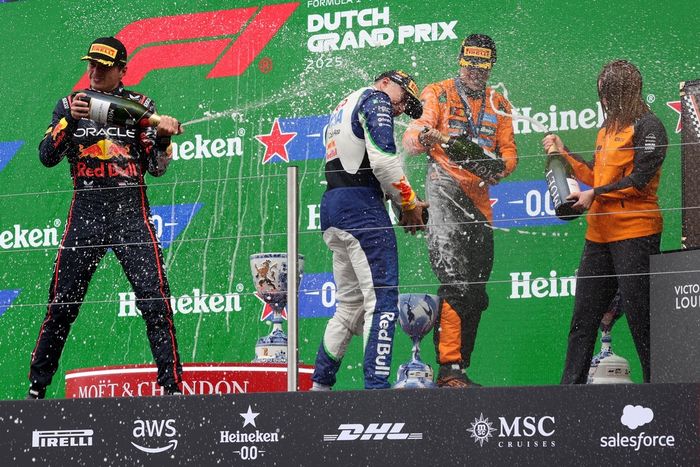 Oscar Piastri, McLaren, Max Verstappen, Red Bull Racing, Isack Hadjar, Racing Bulls Team