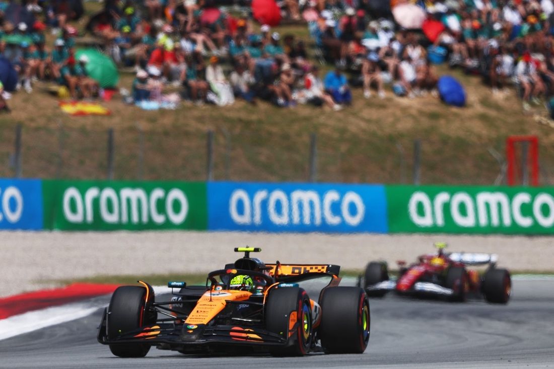 Lewis Hamilton, Ferrari, Lando Norris, McLaren