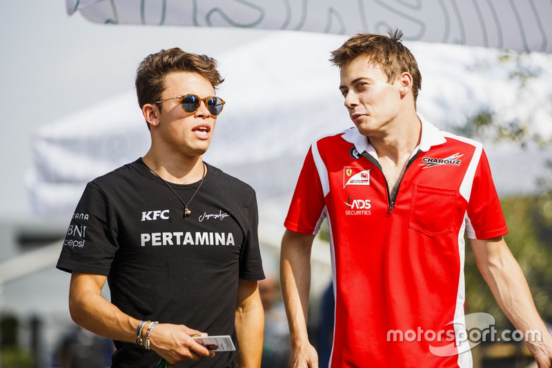 Nyck De Vries, PREMA Racing, Louis Deletraz, Charouz Racing System