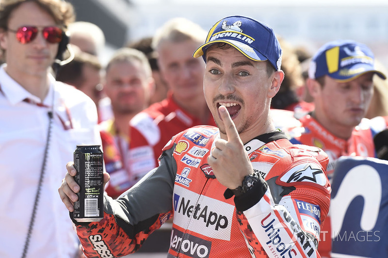 Pole para Jorge Lorenzo, Ducati Team