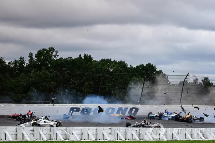 Acidente de Robert Wickens em Pocono