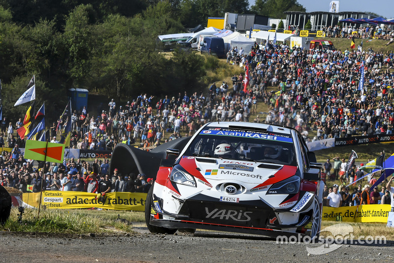 Ott Tanak, Martin Järveoja, Toyota Yaris WRC, Toyota Gazoo Racing