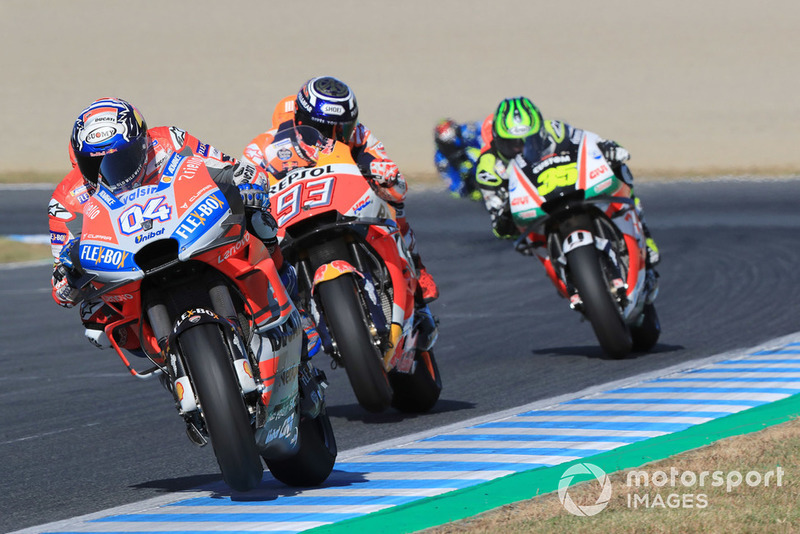 Андреа Довіціозо, Ducati Team, Марк Маркес, Repsol Honda Team, Кел Кратчлоу, Team LCR Honda