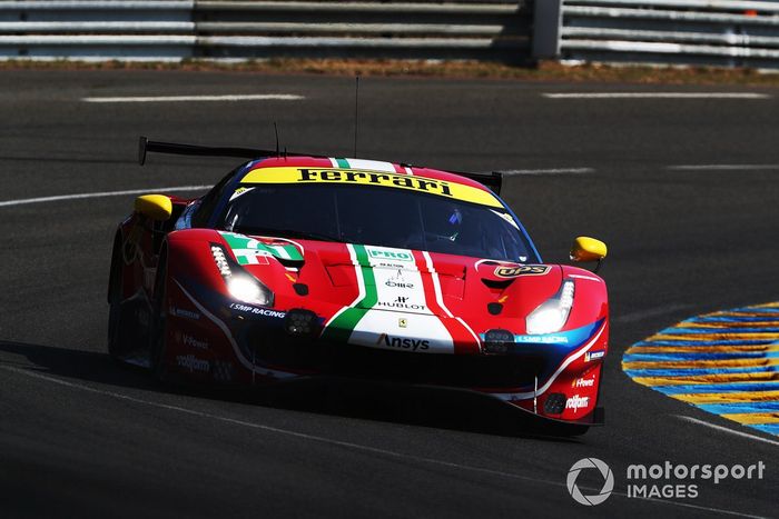 #71 AF Corse Ferrari 488 GTE EVO: Davide Rigon, Miguel Molina, Sam Bird 