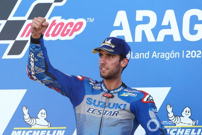 El ganador: Alex Rins, Team Suzuki MotoGP
