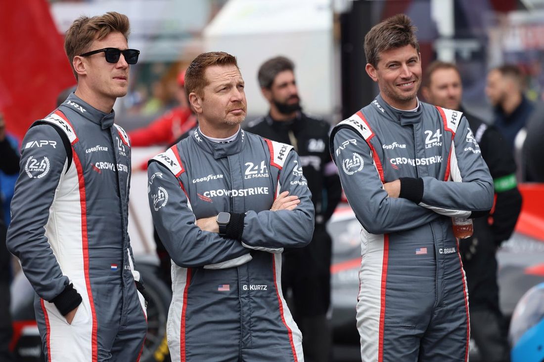 #45 Crowdstrike Racing Oreca 07 Gibson: George Kurtz, Colin Braun, Nicky Catsburg