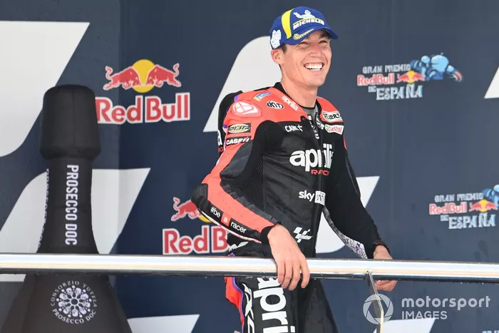 Podio: tercer lugar Aleix Espargaró, Aprilia Racing Team