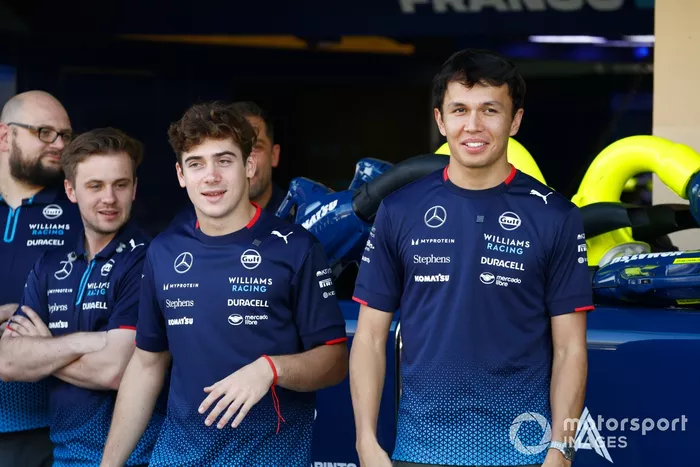 Alex Albon, Williams Racing, Franco Colapinto, Williams Racing