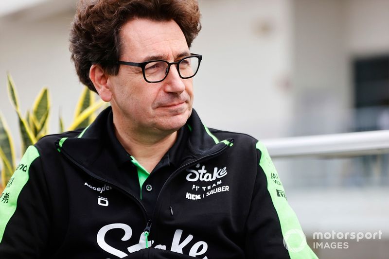 Mattia Binotto, CEO and CTO, Stake F1 Team KICK Sauber