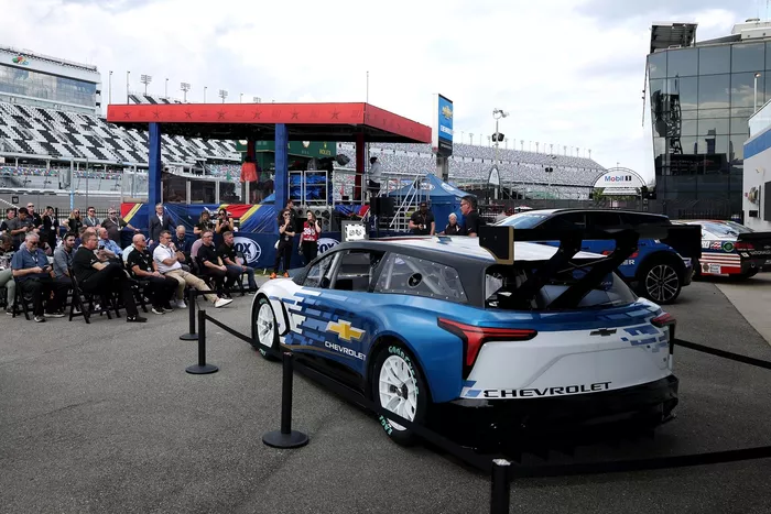 Chevrolet unveils new Blazer EV.R NASCAR prototype