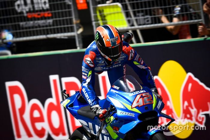 El ganador: Alex Rins, Team Suzuki MotoGP
