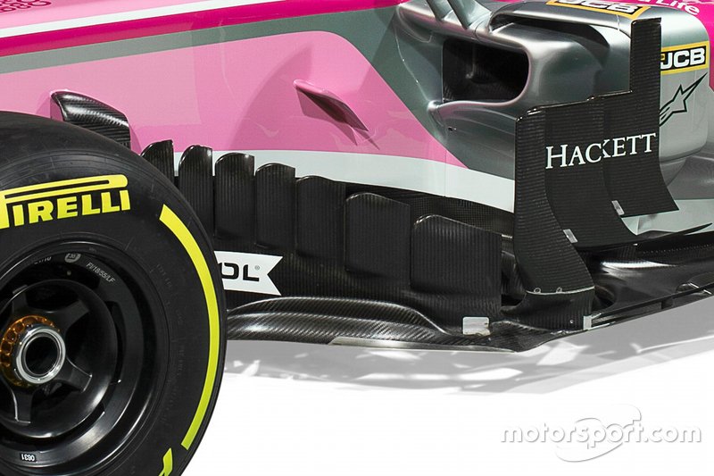 Racing Point livery detail