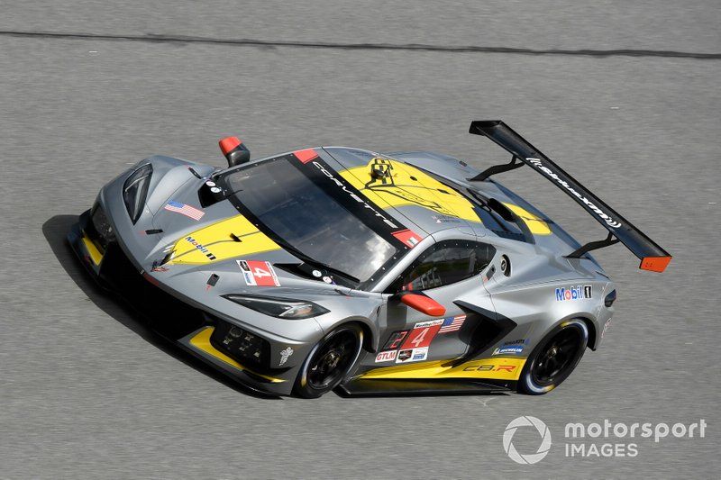 #4 Corvette Racing Corvette C8.R, GTLM: Oliver Gavin, Tommy Milner, Marcel Fassler