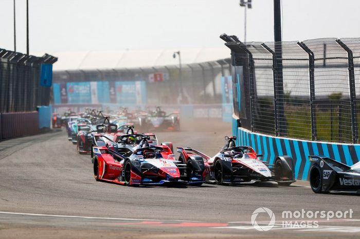 Edoardo Mortara, Venturi, EQ Silver Arrow 01,  Jérôme d'Ambrosio, Mahindra Racing, M6Electro 
