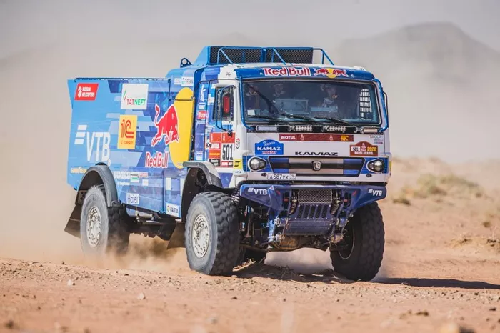 #501 Team KAMAZ Master: Dmitry Sotnikov, Ruslan Akhmadeev, Ilgiz Akhmetzianov