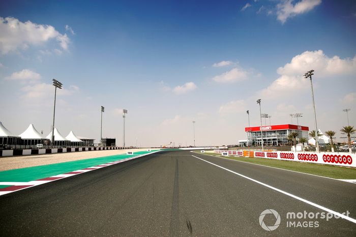 Vista general del circuito de Losail