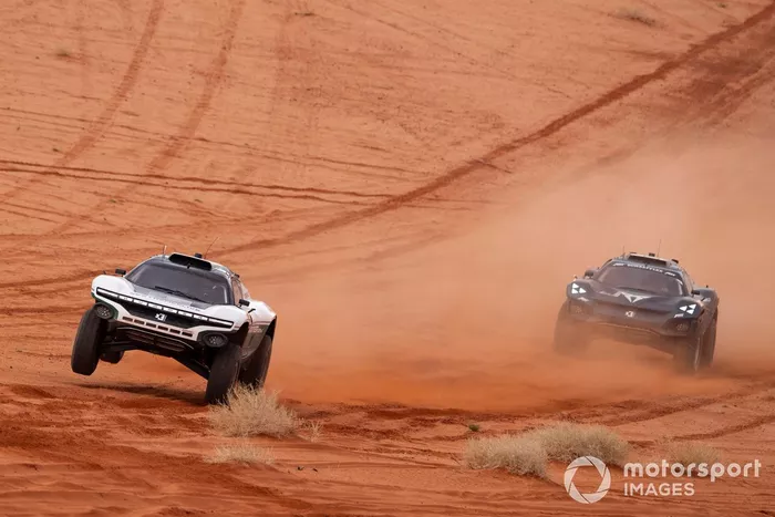 Sara Price, Kyle Leduc, Chip Ganassi Racing, Jutta Kleinschmidt, Nasser Al-Attiyah, Abt Cupra XE