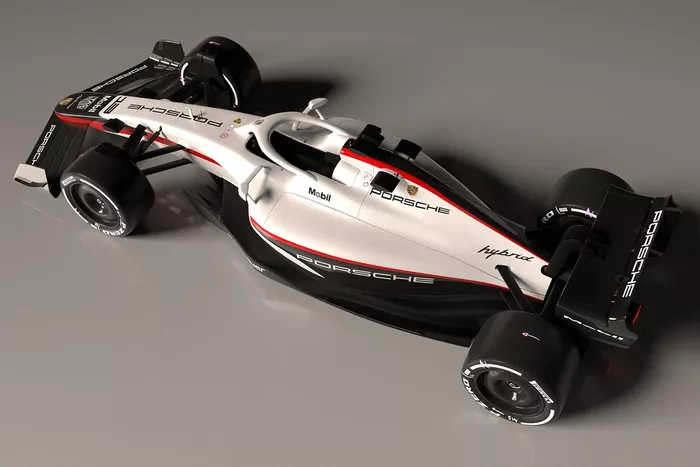 Concepto Porsche F1 fantasy 