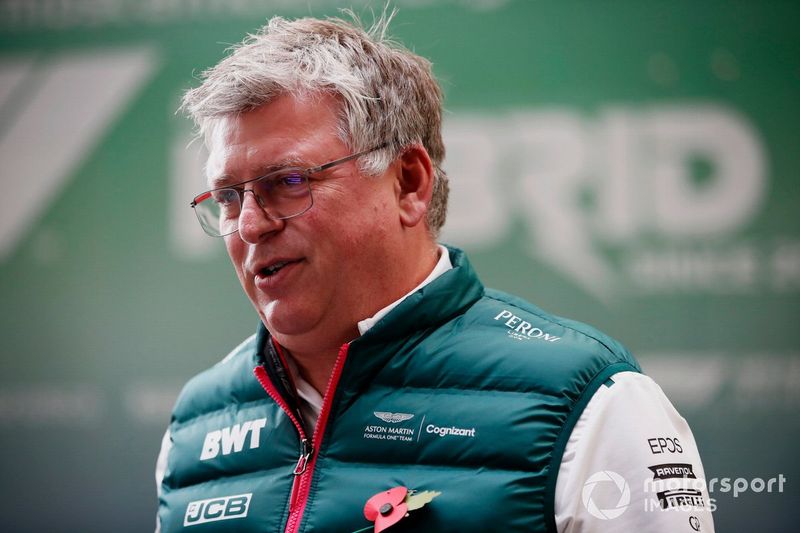 Otmar Szafnauer, director del equipo y consejero delegado de Aston Martin F1