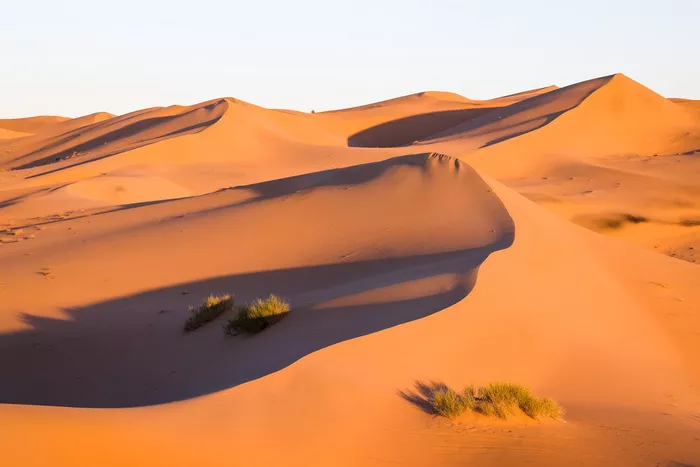 El paisaje del Dakar con las dunas