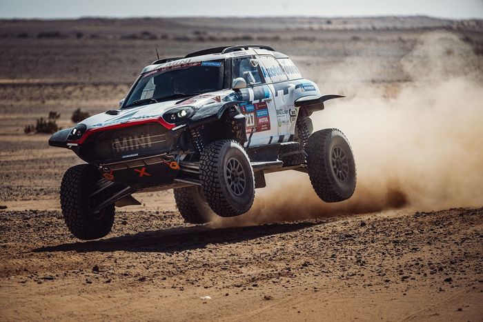 #217 X-raid Mini JCW Team Mini John Cooper Works Rally Plus: Krzysztof Holowczyc, Łukasz Kurzej